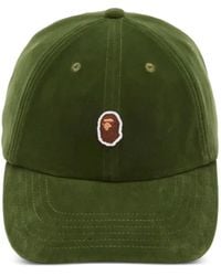 A Bathing Ape - Logo-Patch Baseball Cap - Lyst