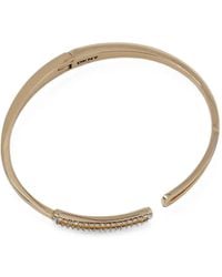 DKNY - Crystal-Embellished Bangle Bracelete - Lyst