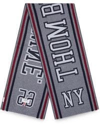 Thom Browne - Écharpe Teddy En Laine Mérinos - Lyst