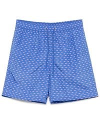 Paul & Shark - Printed Swim Shorts - Lyst