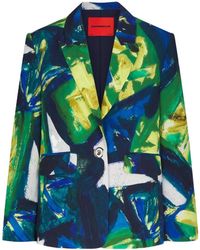 Simon Miller - Lennox Floral-Print Blazer - Lyst
