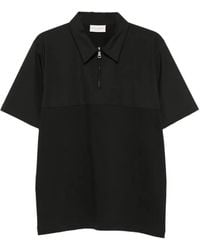 Yes London - Zipped Polo Shirt - Lyst