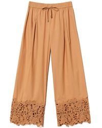 Twinset - Pantalon À Taille Élastiquée - Lyst