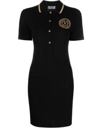 Versace Jeans Couture - Polo Dress, - Lyst