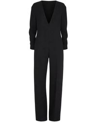 The Row - Sylvana Jumpsuit Met Lange Mouwen - Lyst