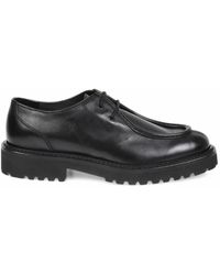Doucal's - Derbies En Cuir À Semelle Crantée - Lyst