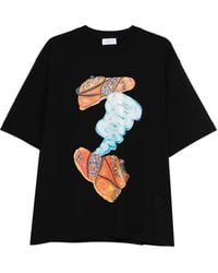 Off-White c/o Virgil Abloh - Graphic-print T-shirt - Lyst