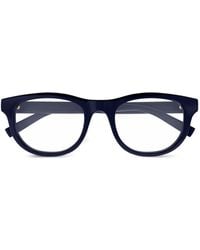 Gucci - Web-Detail Glasses - Lyst