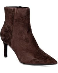 Dune - Obsessively Pointed-Toe Suede Ankle Boots - Lyst