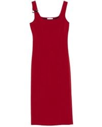 Patrizia Pepe - バックルディテール ニットドレス - Lyst