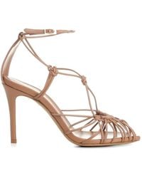 forte_forte - Open-Toe Buckled Sandals - Lyst