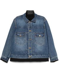 Sacai - Denim Jacket - Lyst