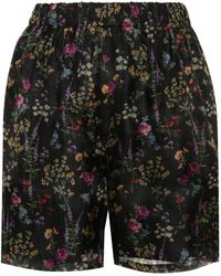 Max Mara - Pantalones cortos Nordica con estampado floral - Lyst