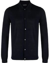 Ballantyne - V-Neck Wool Cardigan - Lyst