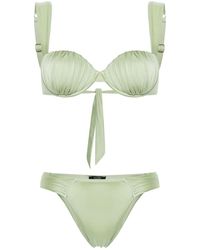 Noire Swimwear - Ruched Balconette Bikini - Lyst