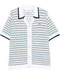 CASABLANCA - Chemise Imprimée À Boutonnière - Lyst