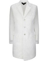 Comme des Garçons - Single-Breasted Coat - Lyst