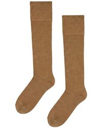 Wolford - Ribbed-Knit Knee-High Socks - Lyst