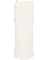 Baserange - Brig Ribbed Maxi Skirt - Lyst