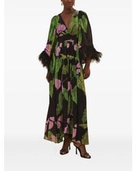 FARM Rio - Abito Lungo A Fiori - Lyst