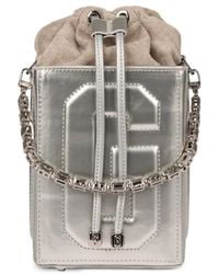 Gcds - Borsa A Spalla Con Logo Goffrato - Lyst