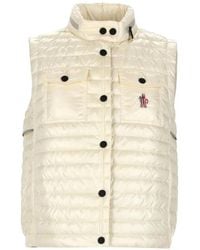 Moncler - Gilet Matelassé Gumiane À Patch Logo - Lyst