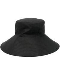 Y's Yohji Yamamoto - Katoenen Zonnehoed - Lyst