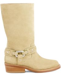 Rabanne - Xl Link Biker Boots - Lyst