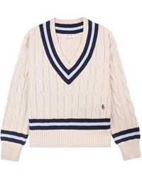 Sporty & Rich - Maglione A Lavorazione Intrecciata - Lyst