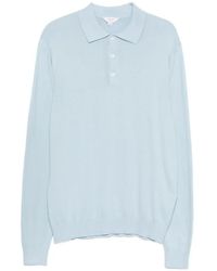 Malo - Poloshirt Mit Knöpfen - Lyst