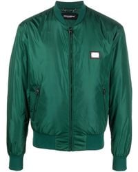 Dolce & Gabbana - Logo-Tag Track Jacket - Lyst