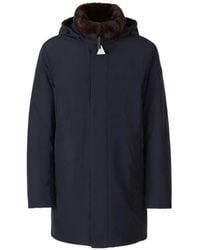Moncler - Okefen Hooded Long Down Parka Jacket - Lyst