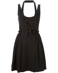 Givenchy - Corseted Jersey Dress - Lyst