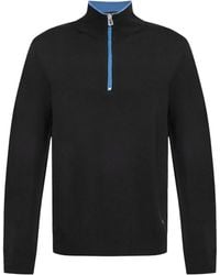 Paul Smith - Half-Zip Merino Jumper - Lyst