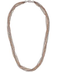 Desmo - Collar Glow En Plata De Ley Con Múltiples Vueltas - Lyst