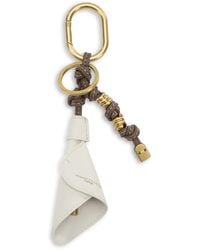 Gianni Chiarini - Calla Knotted Charm Keyring - Lyst