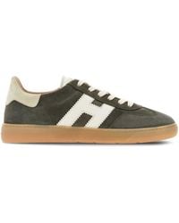 Hogan - Cool Leather Lace-up Sneakers - Lyst