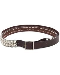 Undercover - Studded Leather Belt - Lyst