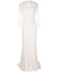 Jenny Packham - Hedda Sequin-embellished Tulle Gown - Lyst