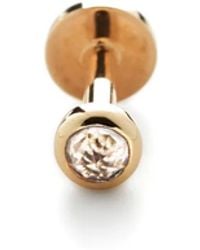 Monica Vinader - 14Kt Mini Gem Single Earring - Lyst