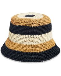 La DoubleJ - Striped Bucket Hat - Lyst