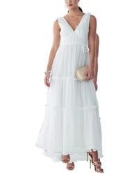 ST MRLO - Ruffled Tiered Maxi Dress - Lyst
