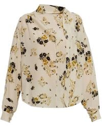 Isabel Marant - Fedry Printed Silk Blouse - Lyst
