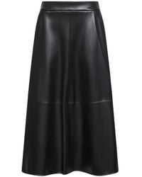 Max Mara - Panelled A-Line Midi Skirt - Lyst