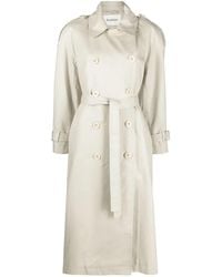 Rodebjer - Lois Double-Breasted Trench Coat - Lyst