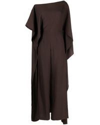 ‎Taller Marmo - Jerry Wide-leg Draped Jumpsuit - Lyst
