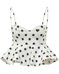 Fiorucci - Top Con Motivo De Lunares - Lyst