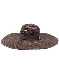Peserico - Interwoven Sun Hat - Lyst