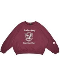 Enfants Riches Deprimes - Logo-Print Distressed Sweater - Lyst