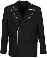 Ernest W. Baker - Blazer À Bordures Et Boutonnière Croisée - Lyst